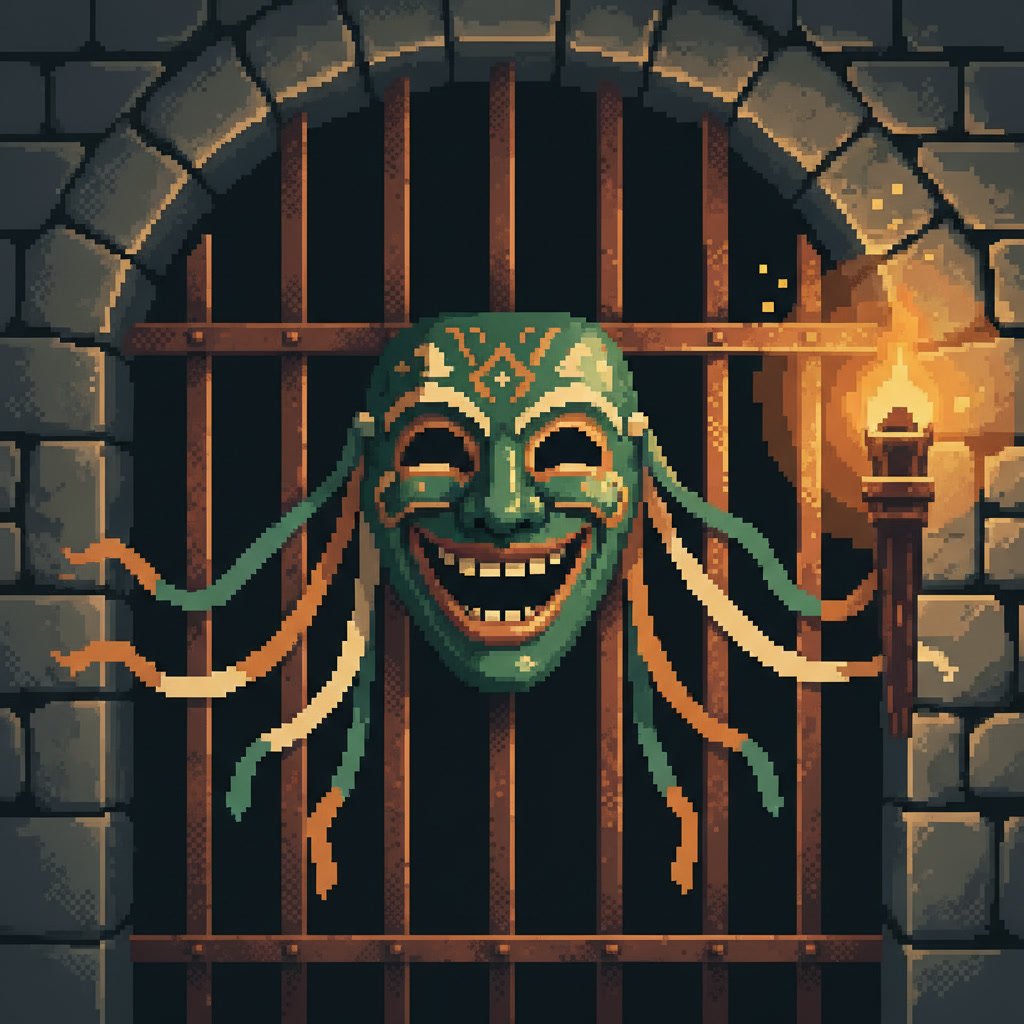 Grinning Behind the Gate