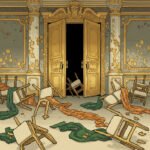 Fleeing the Gilded Hall