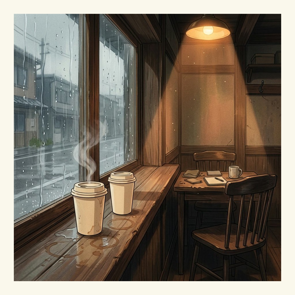 Paper Cups and Rain cover